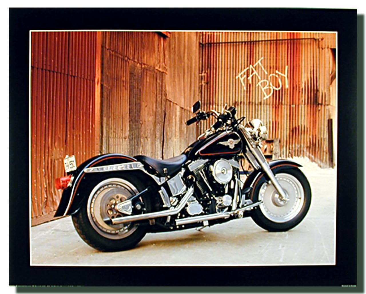 Amazon.com: Impact Posters Gallery Harley Davidson Fat Boy